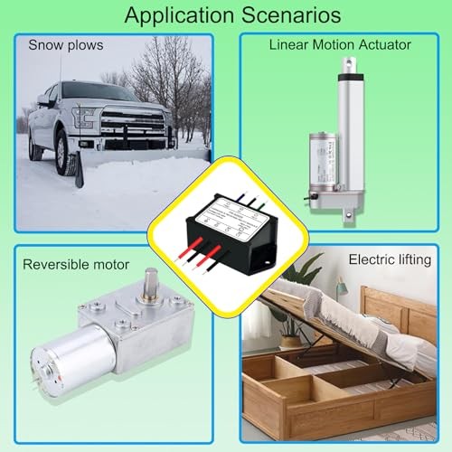DC 5V to 48V 10A Forward and Reverse Relay Module,Controlling The Forward and