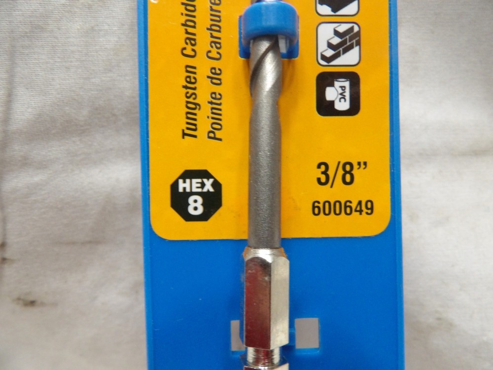 Spyder 3/8" Rapid Core Eject Pilot Bit - Hex 8 - TCT - 600649