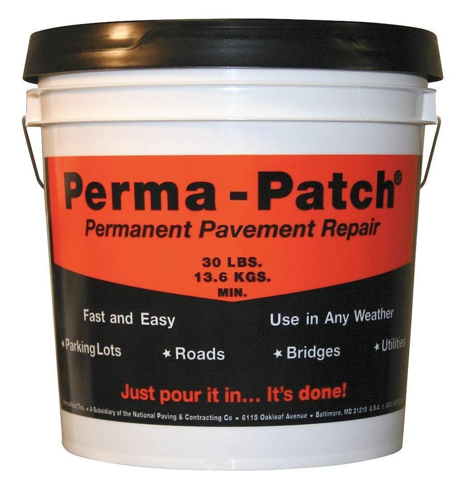 Permanent Pavement Repair 30 lb. Black