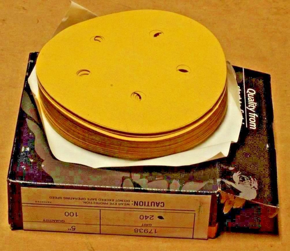 DCM VACU-DISCS 17938 240 GRIT 5"