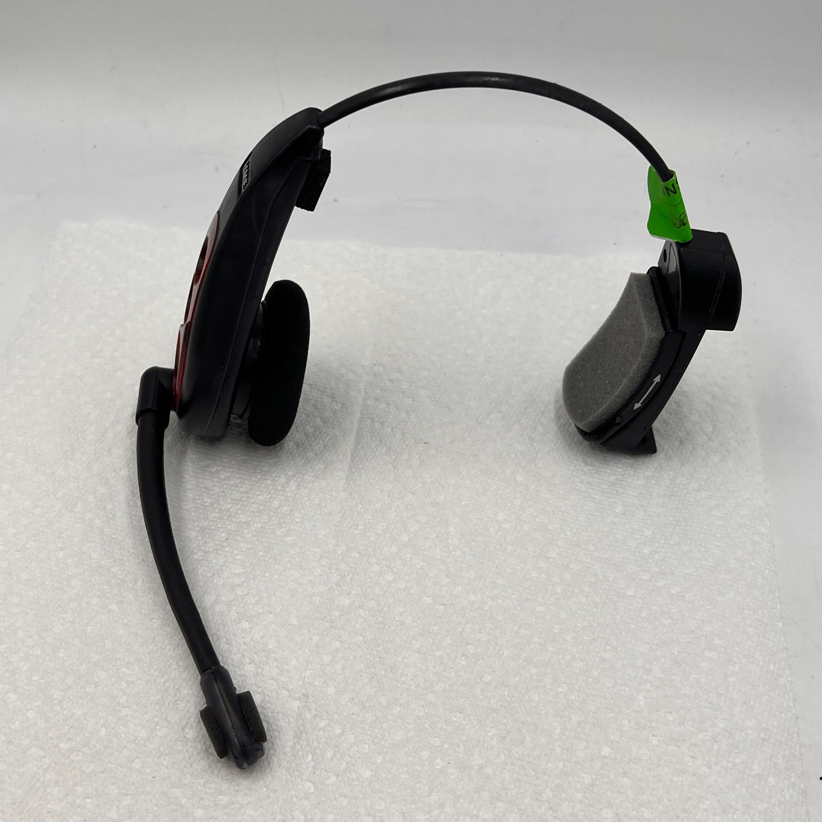 USED HME HS6000 RED Wireless Drive Thru Intercom Headset Works Great NO BATTERY