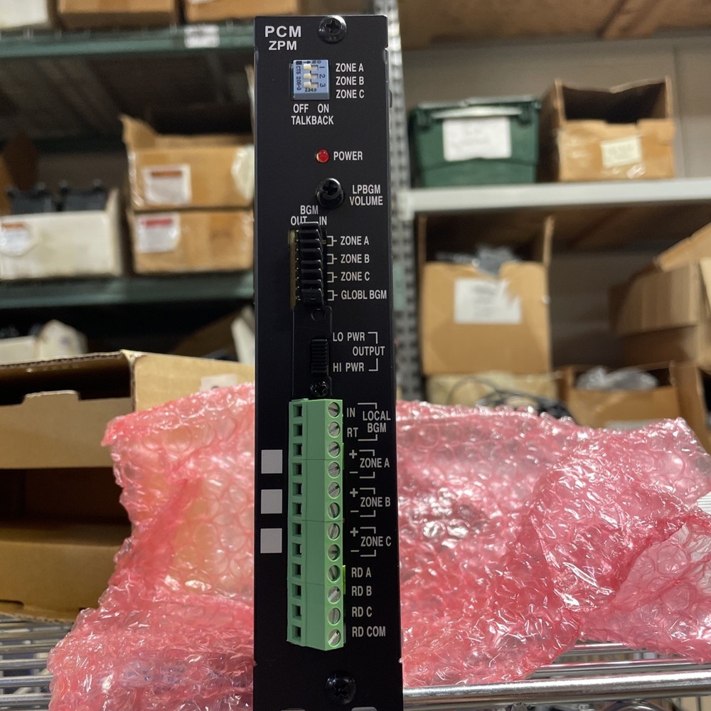 Bogen PCMZPM 3 Zone Module New