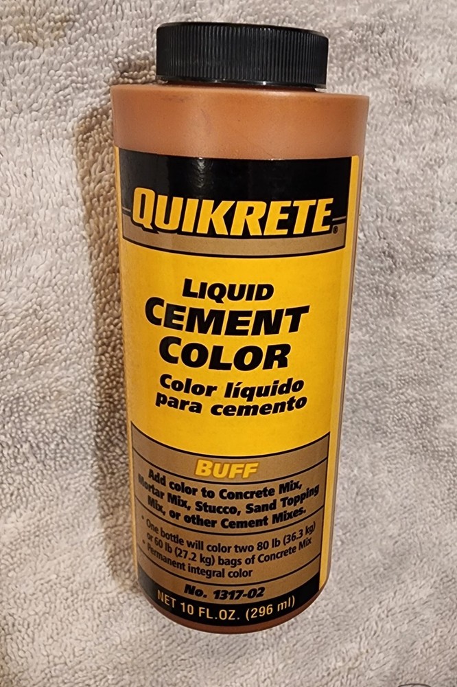 QUIKRETE 1317-02 LIQUID CEMENT COLOR  10oz BUFF
