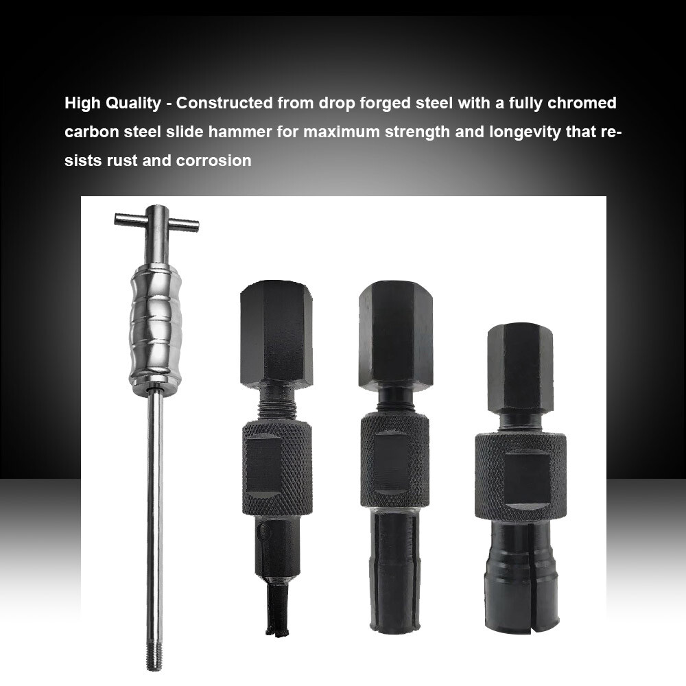 Heavy Duty 9pc Internal Bearing Puller Kit with Slide Hammer 8-32mm