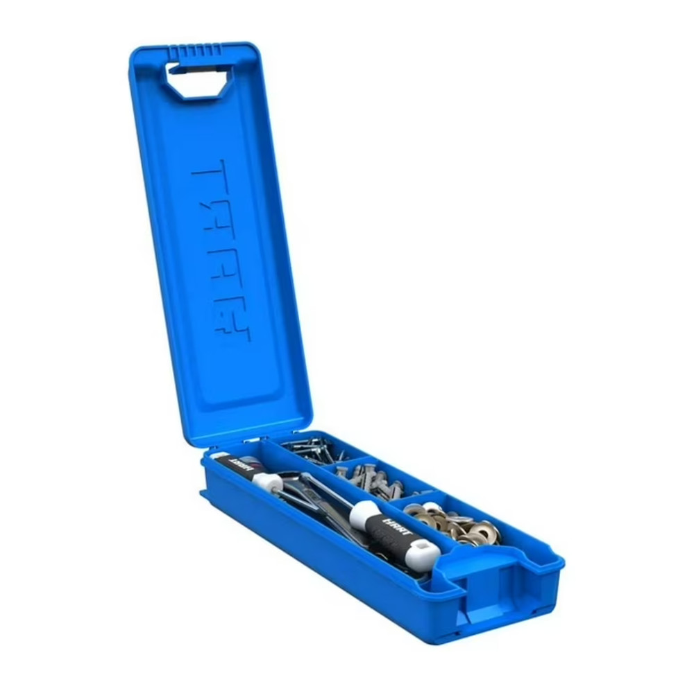 HART Stack System Tool Box with Small Blue Organizer & Dividers, Fits HART's