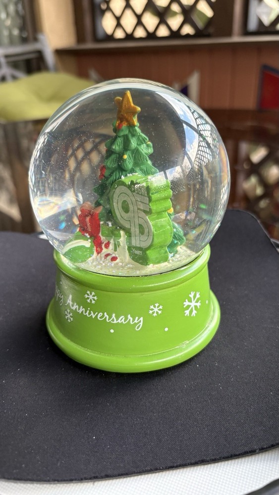 Publix 95th Anniversary Christmas Tree Snow Globe
