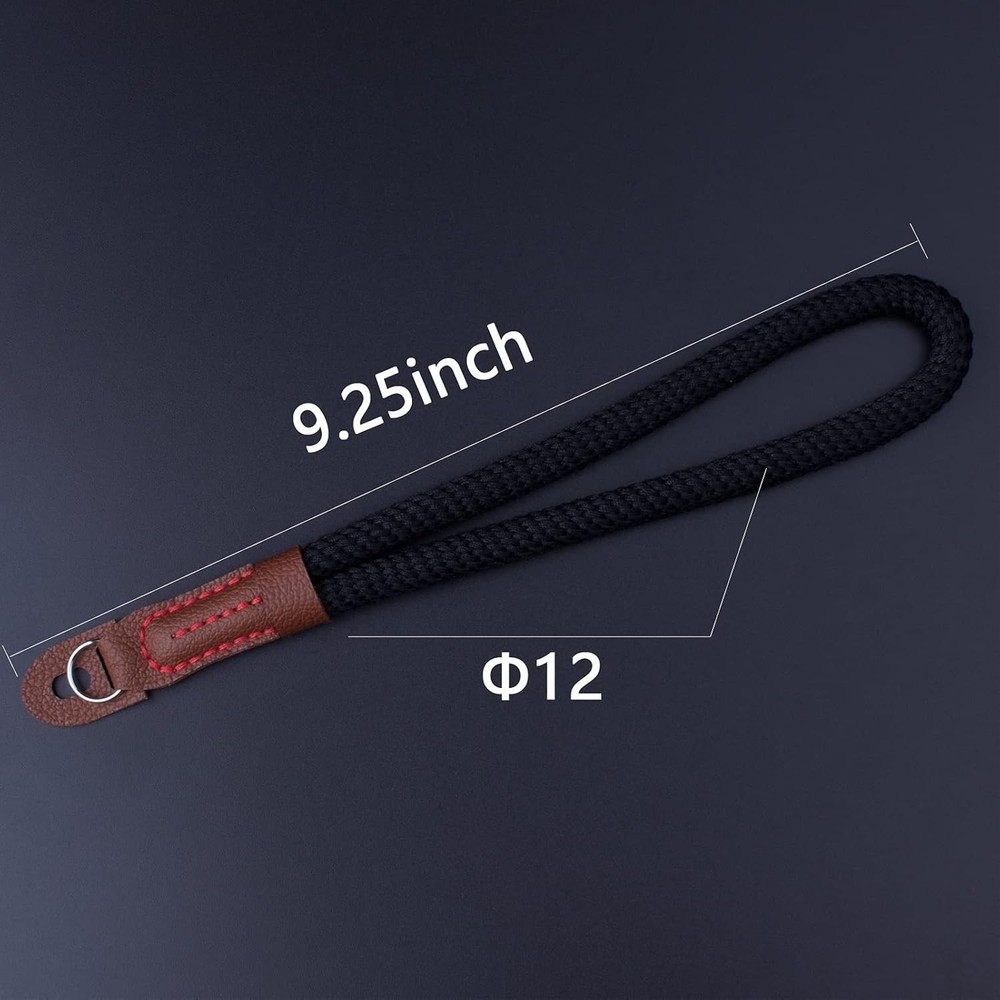 Adjustable Wrist Strap for Mirrorless & DSLR Cameras - Modern Black