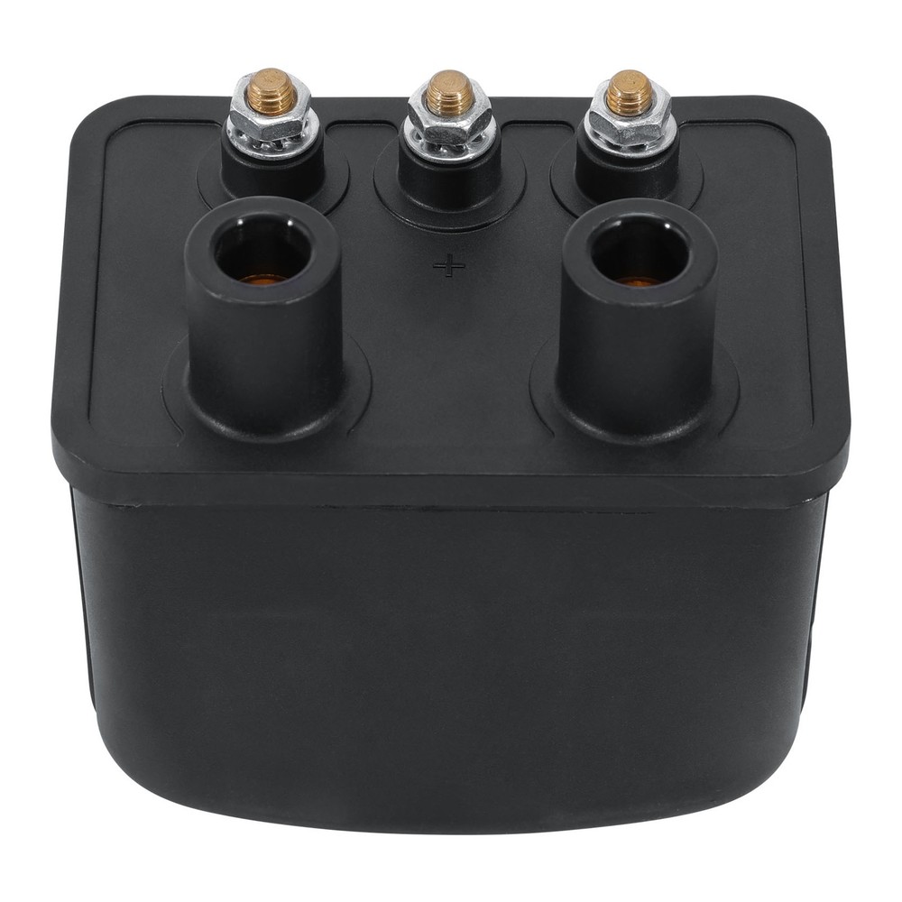 Single Fire 3 Ohm Ignition Coil Tail Rigid Fit For Harley Touring Replace 53-434