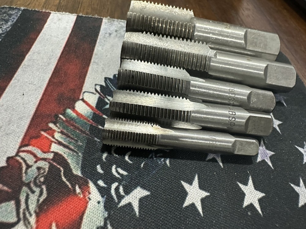 5 PCS PIPE TAP 1/8 - 3/4