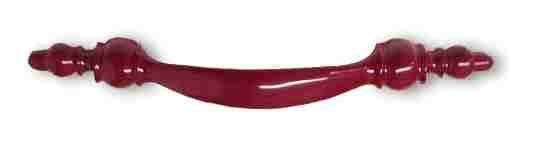 3" Painted Pull Cranberry