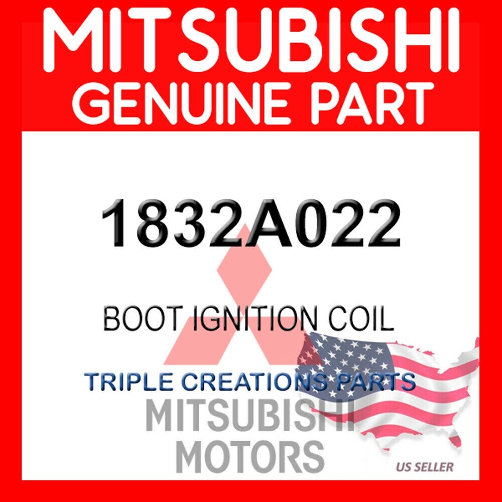 Genuine Mitsubishi 1832A022 Boot Ignition Coil OEM