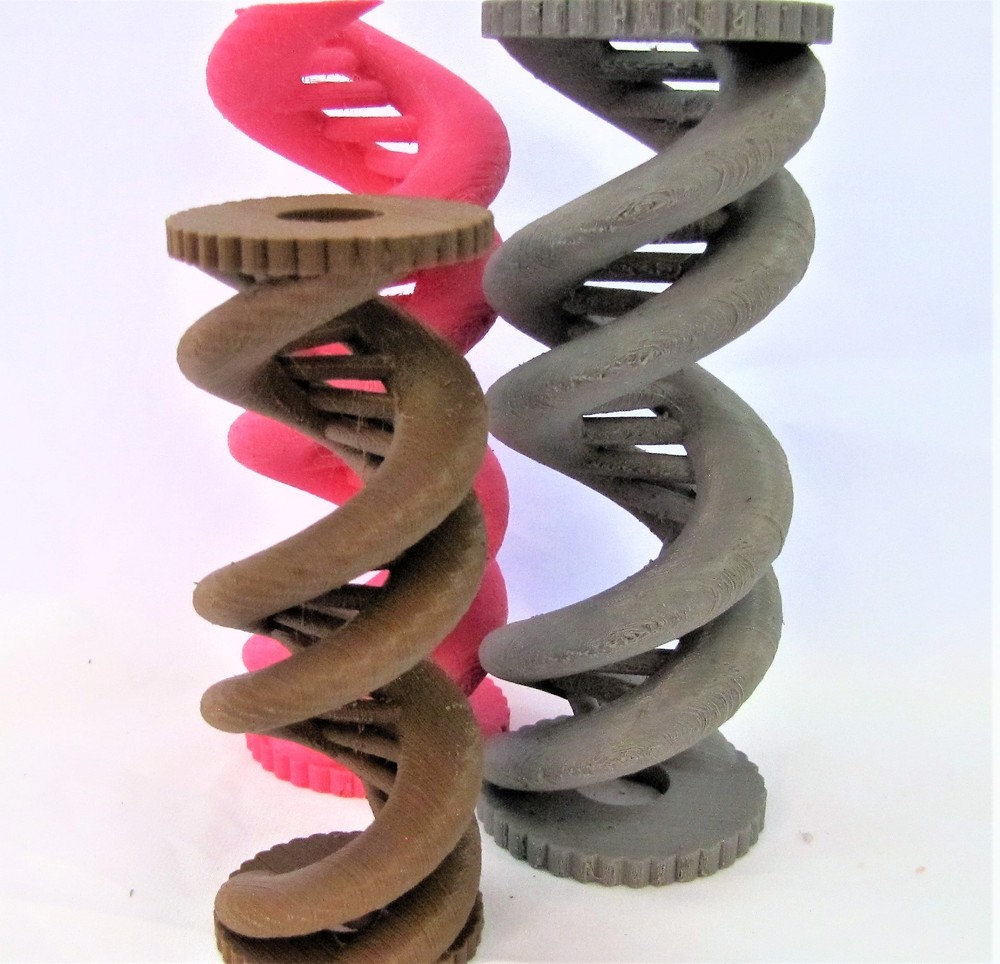 DNA Double Stranded Helix Molecular Structure Model Science Gift Desktop Display