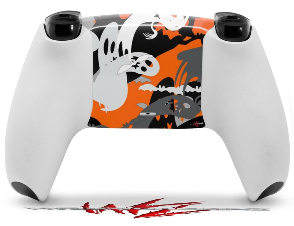 Skin Sony PS5 Controller Halloween Ghosts