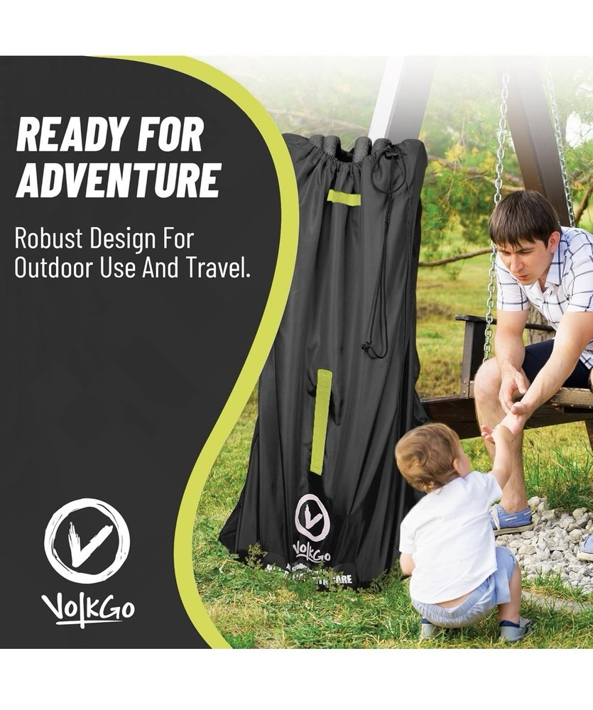 VolkGo Stroller Bag Large Backpack Airplane Gate Check Double Jogging Standard