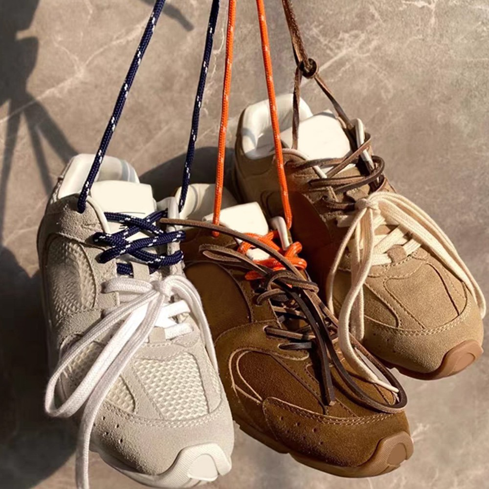 Round Shoelaces Strings Shoelaces Flat Shoelaces Sneaker Rubber Band Replace ∂