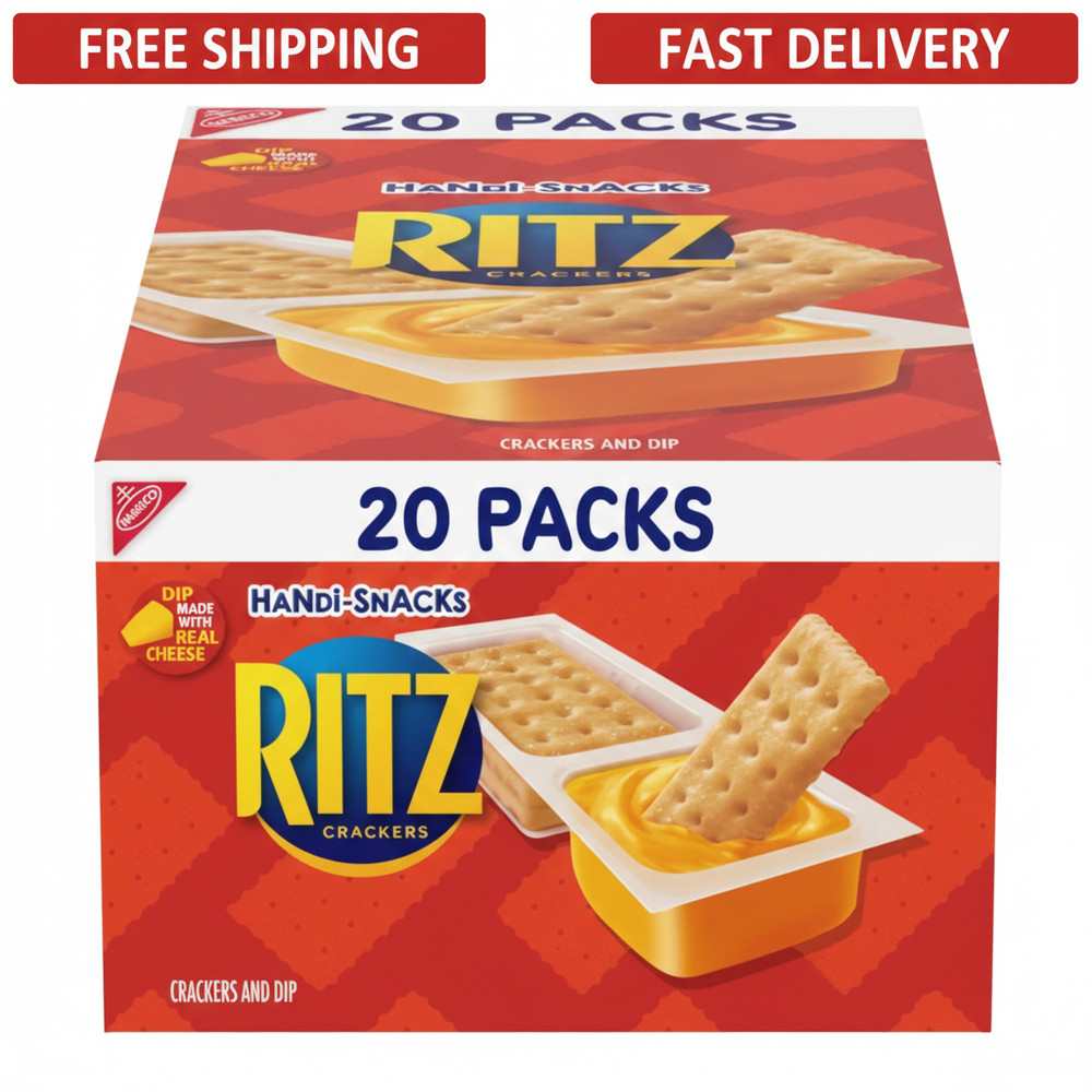 Handi-Snacks Ritz Crackers 'N Cheese Dip - 19oz/20ct