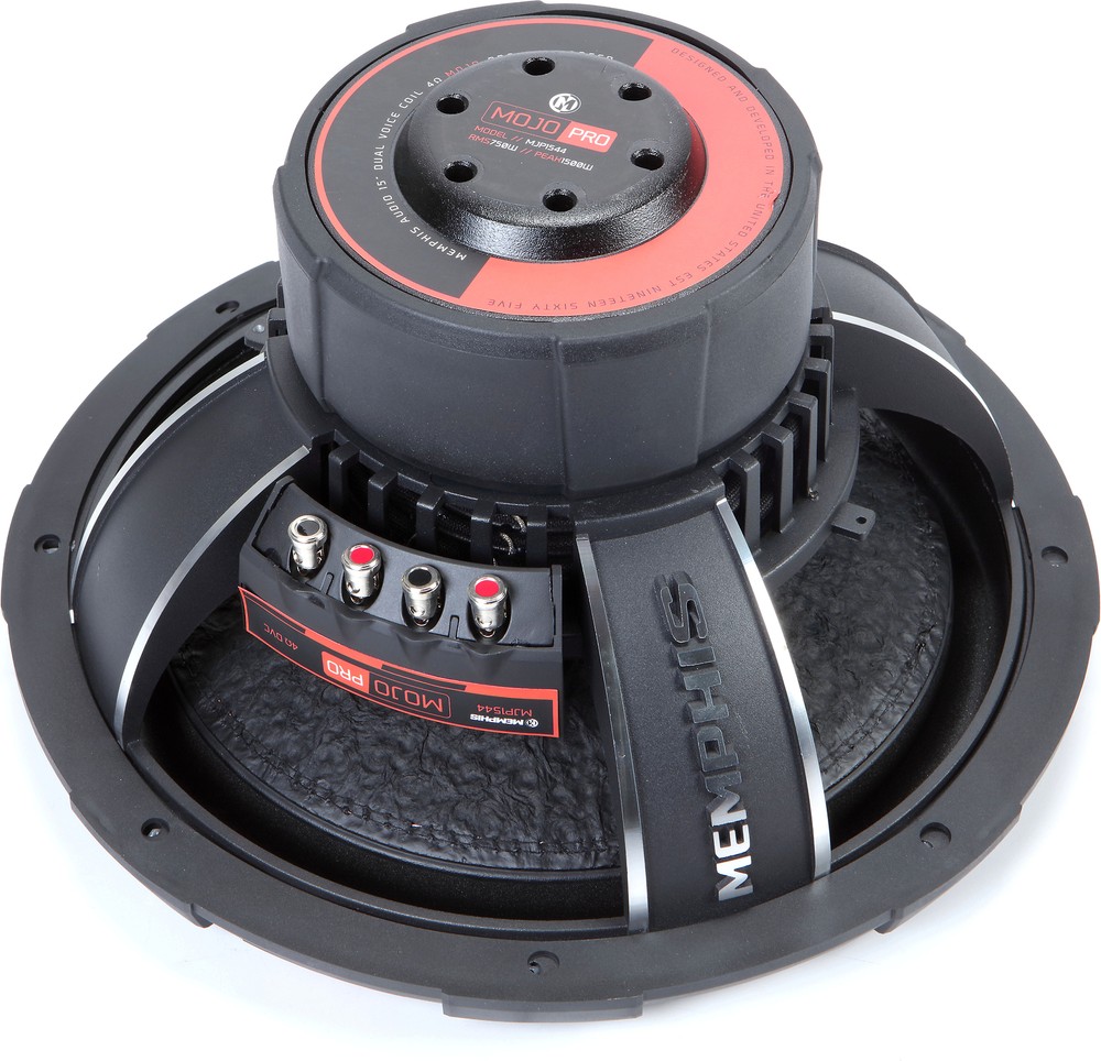 Memphis Audio MJP1544 15" Dual 4-ohm Component Subwoofer