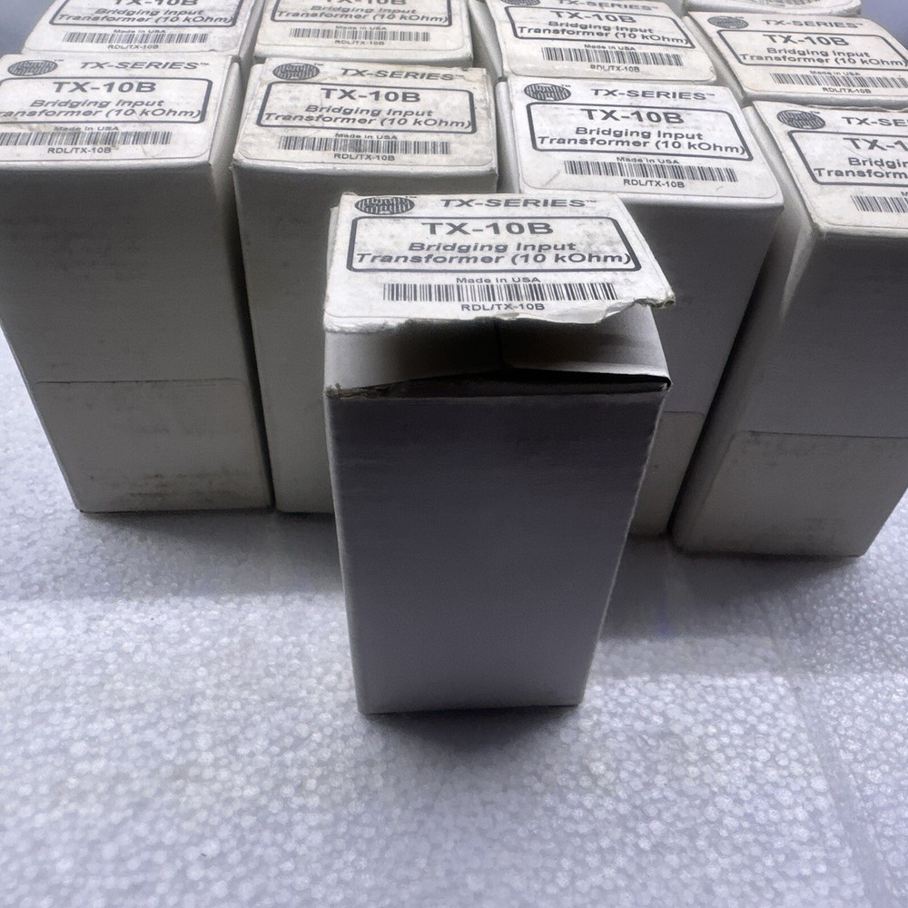 RDL TX-10B Bridging Input Transformer