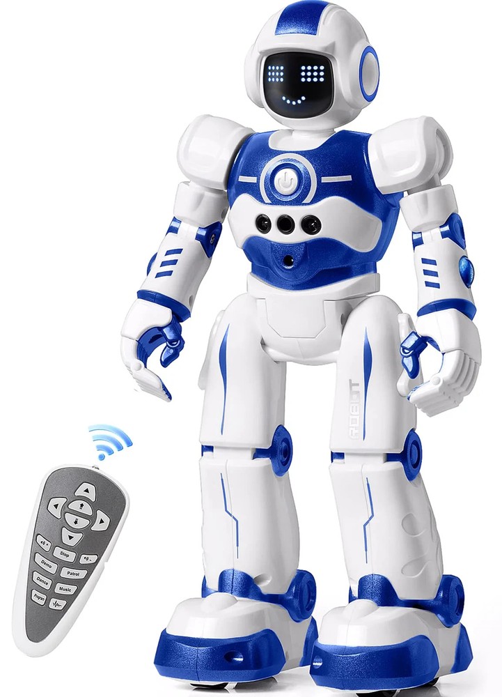 Smart Programmable Robot Toy w/ Gesture Sensing Remote Control for Kids