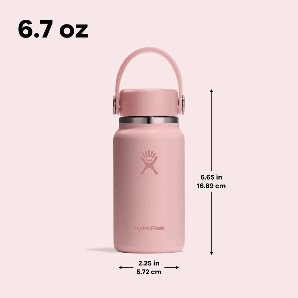 Hydro Flask Micro Mini Bottle Limited Edition Glimmer Blue