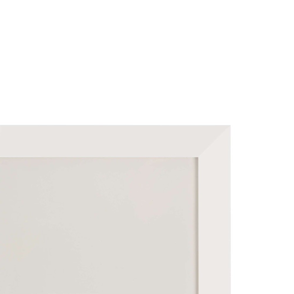 – 24x36 Picture Frame – White Thin Flat Profile Wall Photo Frame