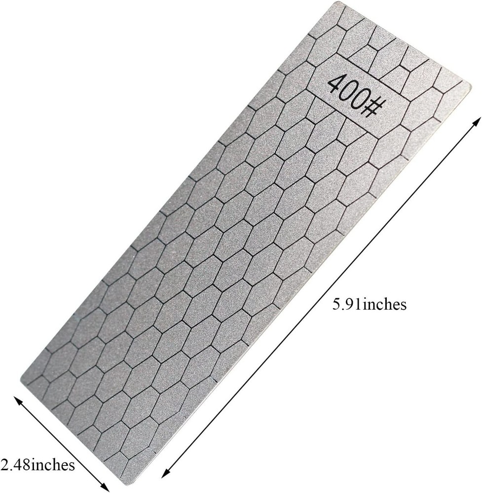 5 Pieces Diamond Sharpening Stone Set,Diamond Lapping Plate Coarse/Medium/Fin...