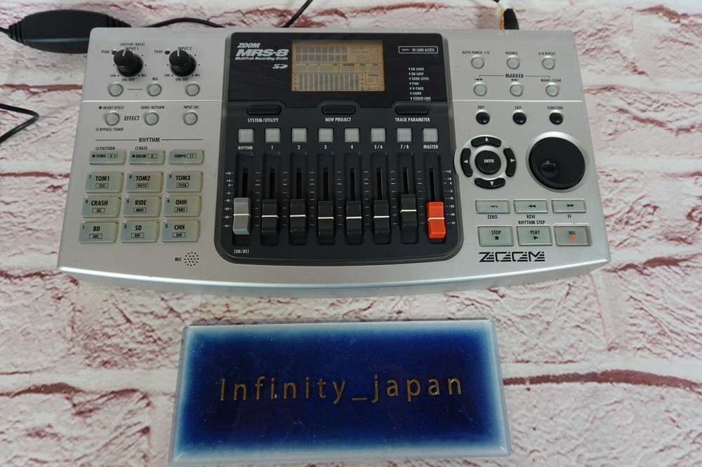 Zoom MRS-8 Multi-trak Recording Studio Recorder Portable fast ship from japan