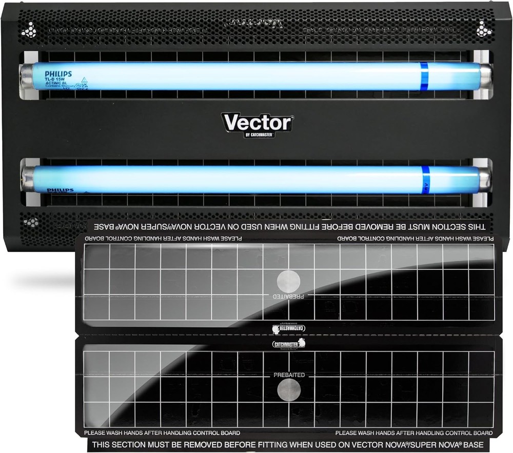 Catchmaster Vector 30 UV Fly Trap, 1500 sq ft Coverage, Indoor Insect Killer