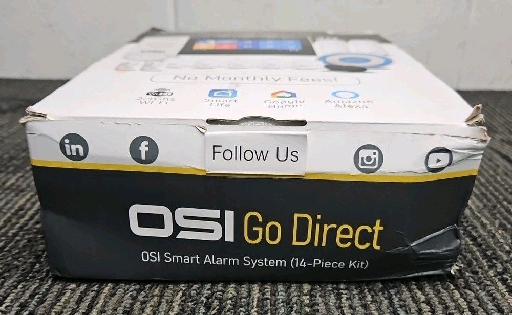 OSI Go Direct 14pc Smart Alarm System