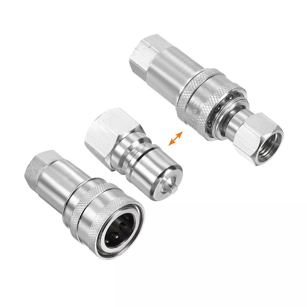 Efficient Connection Hydraulic Quick Connector M14x1 5mm Female Thread