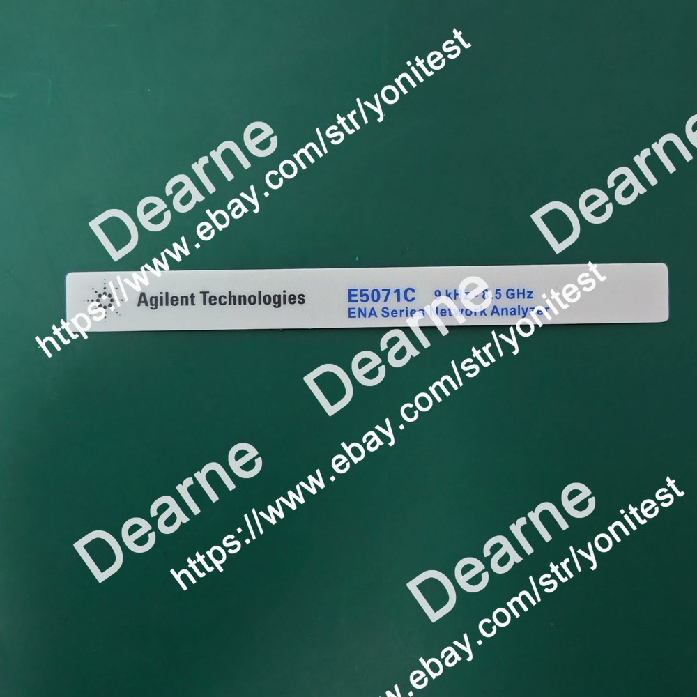 Agilent E5071C 8.5G Label