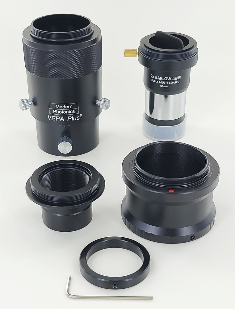 Sony E Mount (NEX, A7, A9) Camera Adapter Set for Reflector/Dobsonian Telescope
