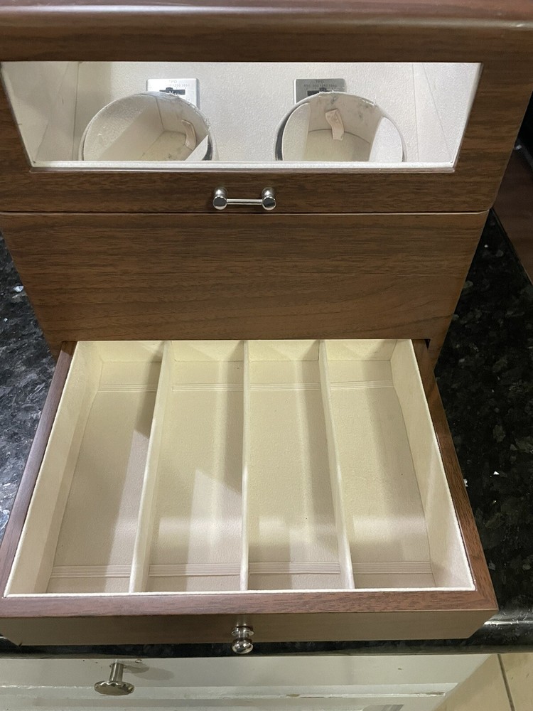 Heiden Quad Watch Winder Untested No Power Cable