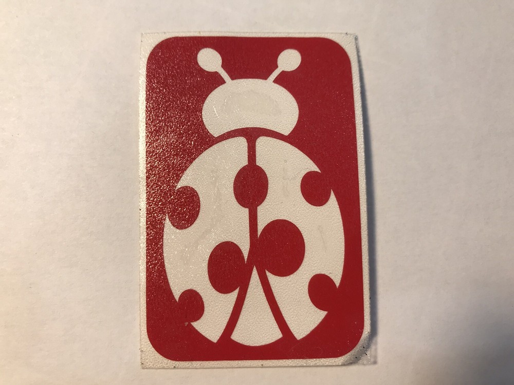 Ladybug Glitter Tattoo Stencil Pack