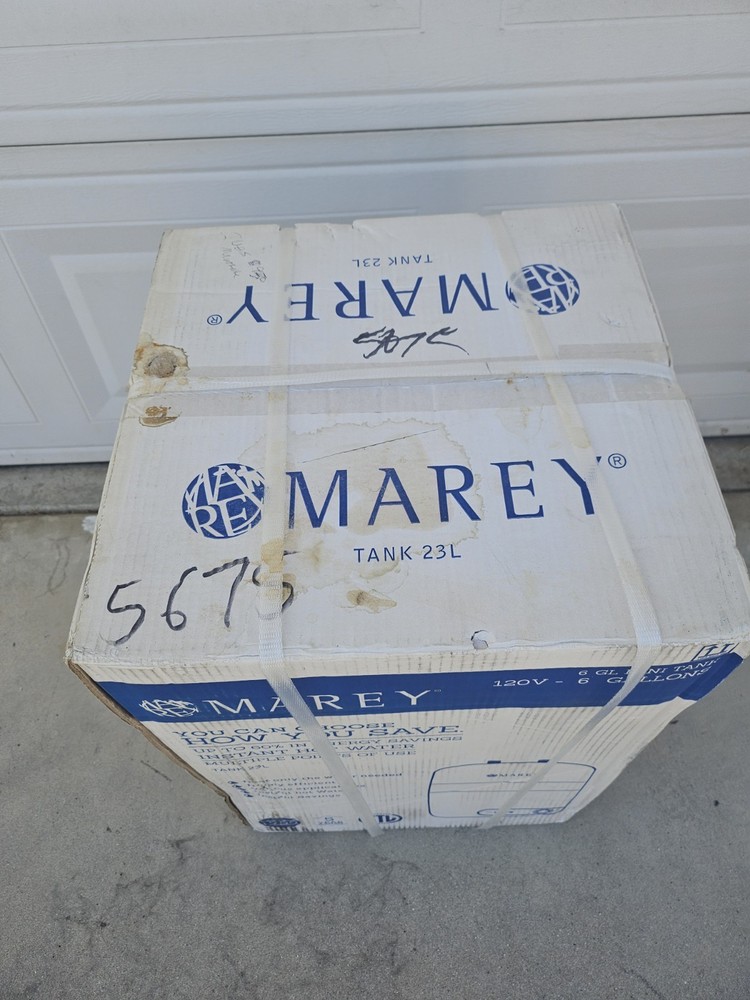 MAREY TANK23L 6 Gallon Regular 1440 Watt 1 Element Use Electric Water Heater