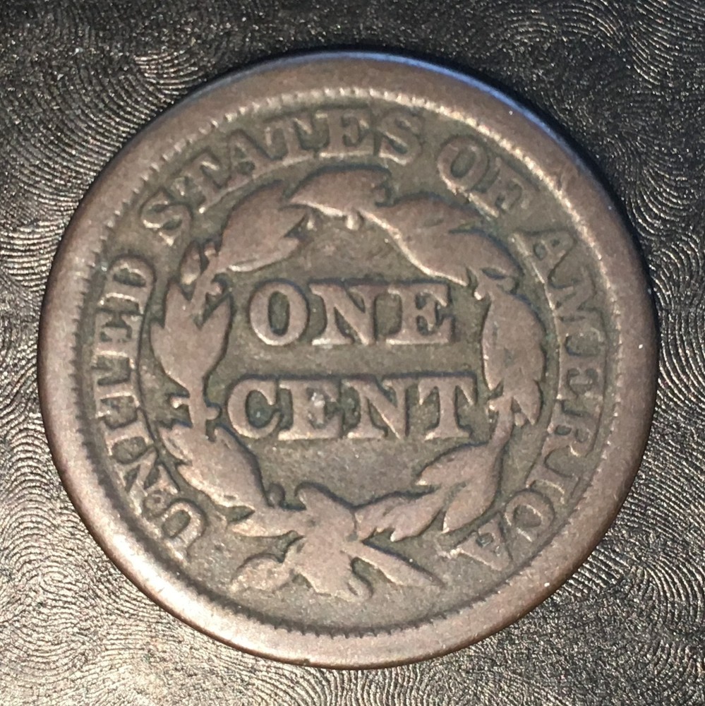 1846 Large Cent - High Quality Scans #F616