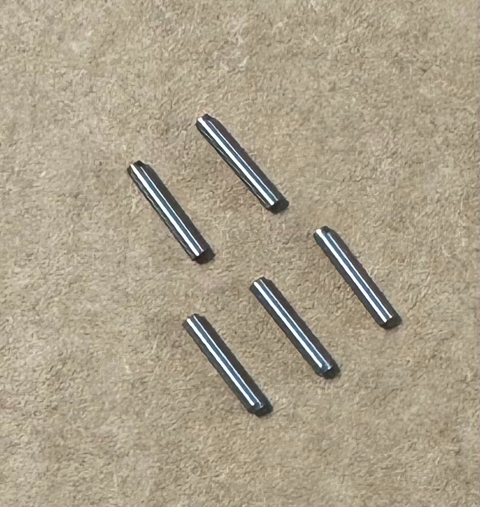 replacement punch pins for 1911 front sight staking tool - 5 pack