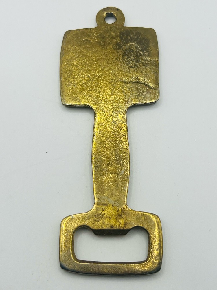 SOLID BRASS Bartender Bottle Opener 6 " BRASS lions dragon
