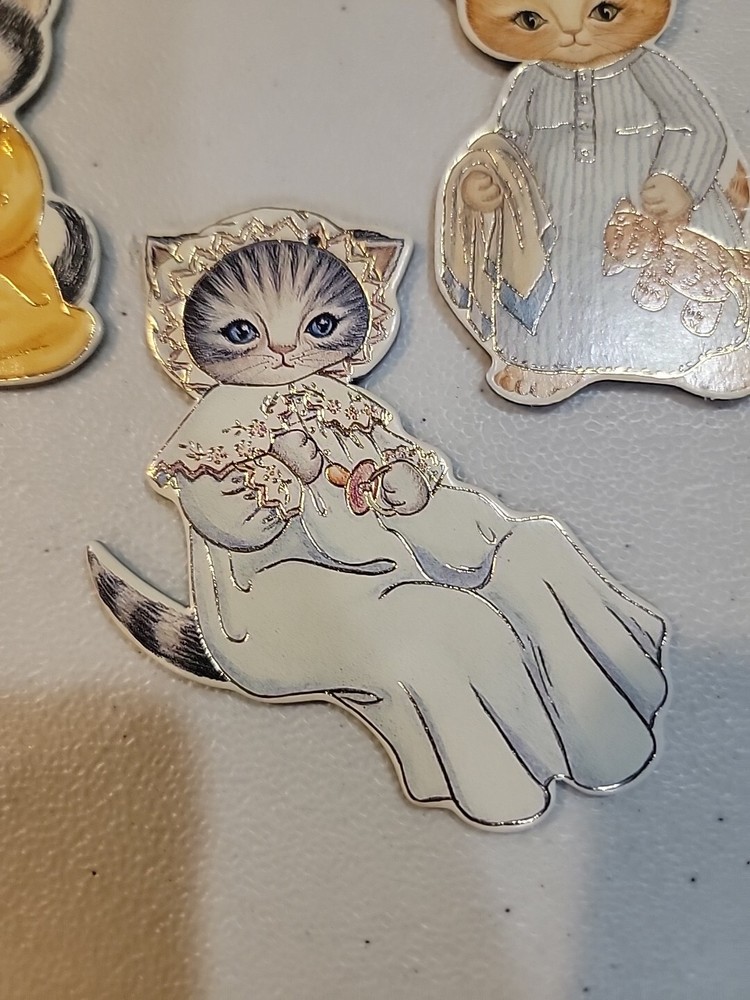 Kitty Cucumber Cat Cardboard Tags