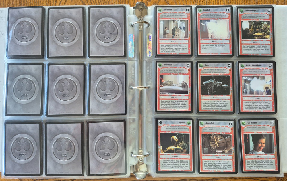 Star Wars CCG Cloud City Complete Set + Extras 1130 Cards Decipher Games
