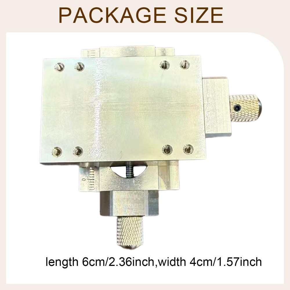 Small Slide Table Smooth Precision Worktable Press Lead Screw Slide