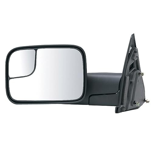 K Source Driver-Side Manual Towing Mirror – For 2002-2009 Ram Driver Side (LH)