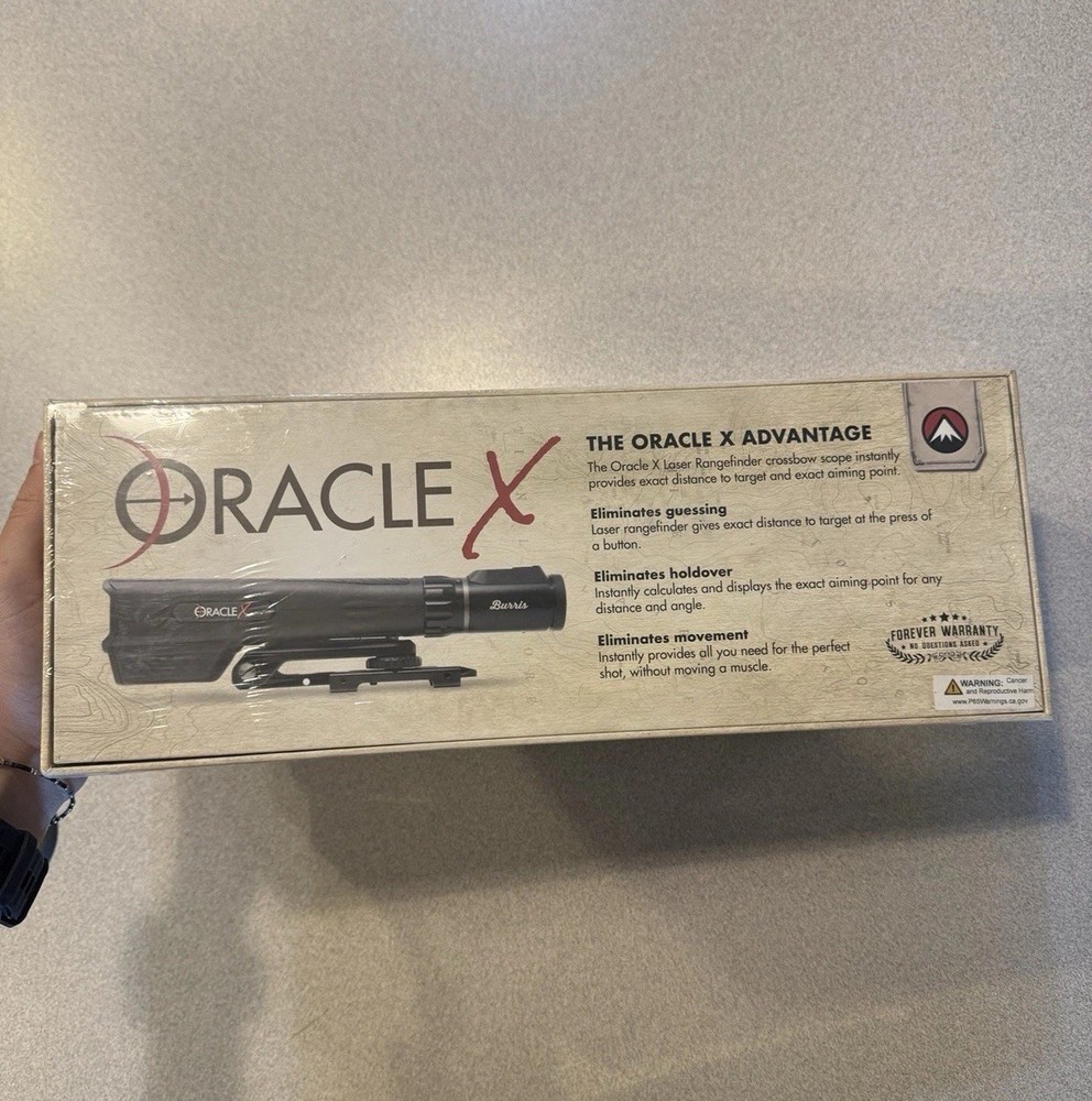 Burris Oracle X Digital Laser Rangefinding Crossbow Scope