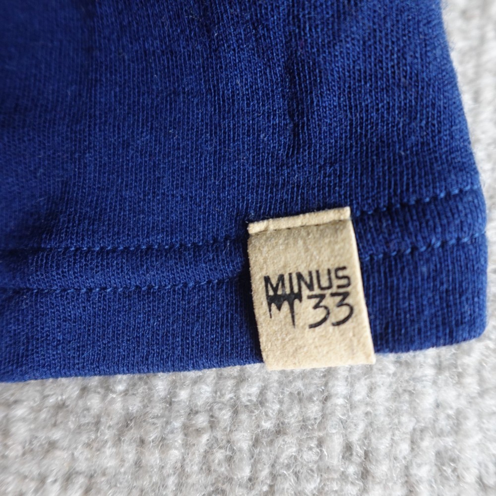 Minus 33 Balaclava Blue Solid 100% Merino Wool