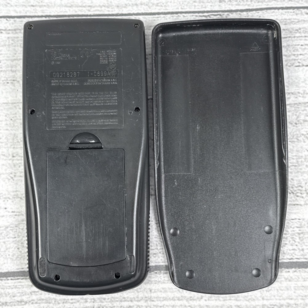 Texas Instruments ti-83 plus Tested Works Black With Case