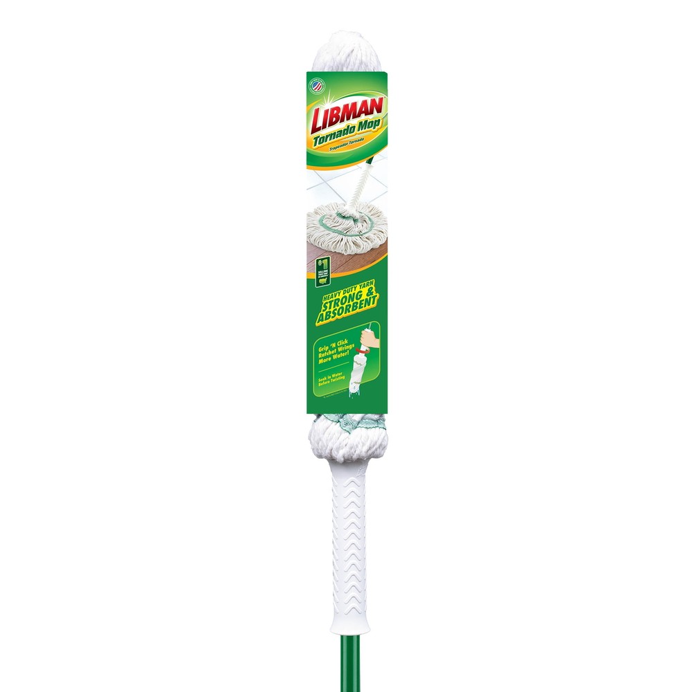 Libman Tornado Twist Mop With Cotton Blend Head