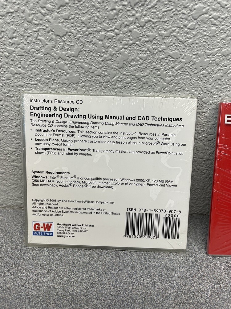 Drafting & Design Engineering Drawing Manual Instructor’s Resource Cd & ExamView