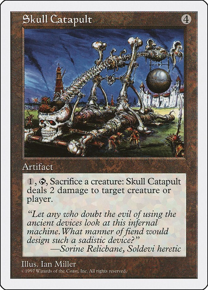 Skull Catapult Fifth Edition N/A MTG MP