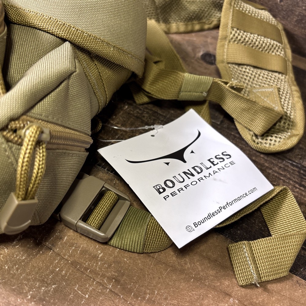 Boundless Performance Binocular Harness Chest Pack Tactical Bag Olive Drab Green