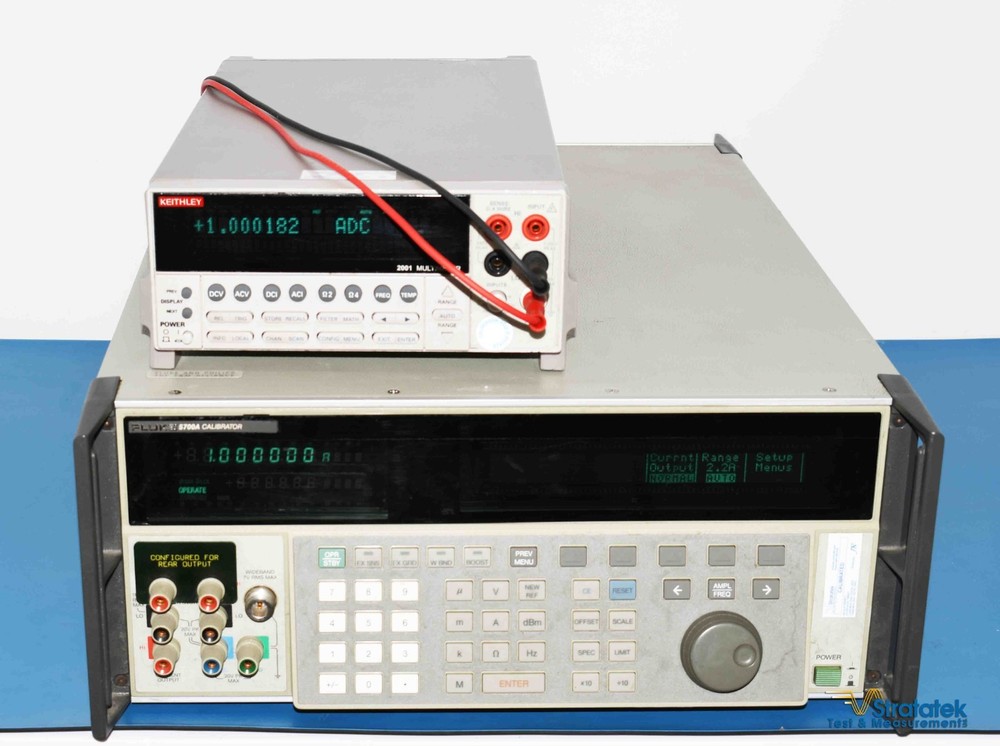 Fluke 5700A Multifunction Calibrator NIST Traceable Calibrated